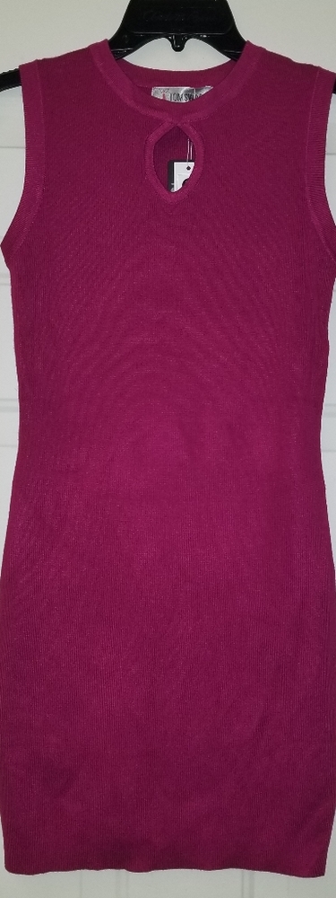 Knit Keyhole Bodycon Dress